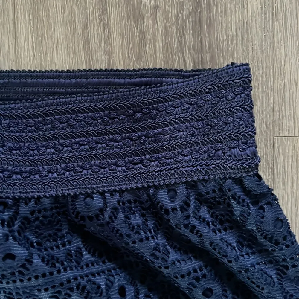 Magic Lace Maxi Skirt Navy 2X - Image 3