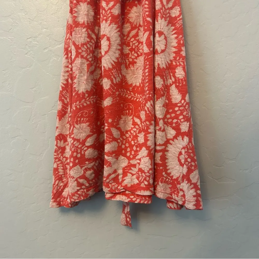 Lucky Brand orange floral print sundress size XS - Image 6