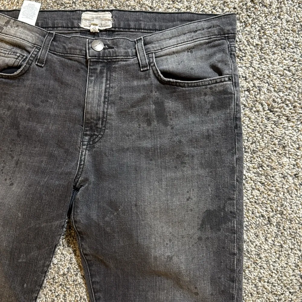 Current Elliott distressed black jeans 30 - Image 3