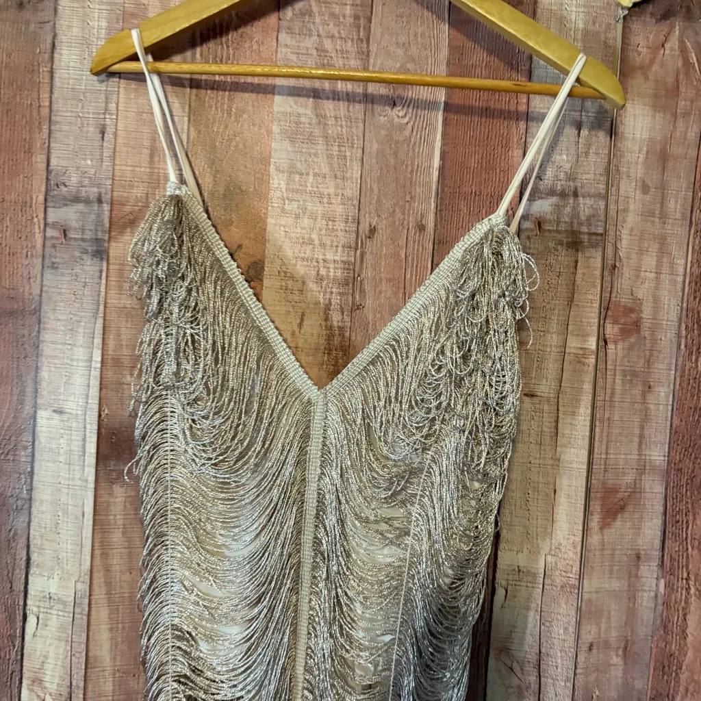 PrettyLittle Thing Rose Gold‎ Dress Size 4 - Image 3