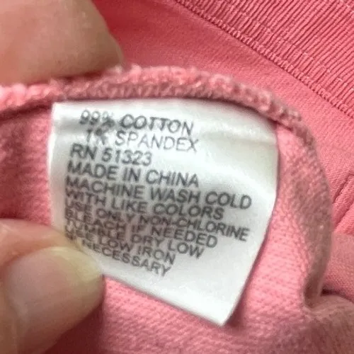 Cremiuex Pink Corduroy Button Front‎ Pocket A-Line Mini Skirt Size 14 - Image 6