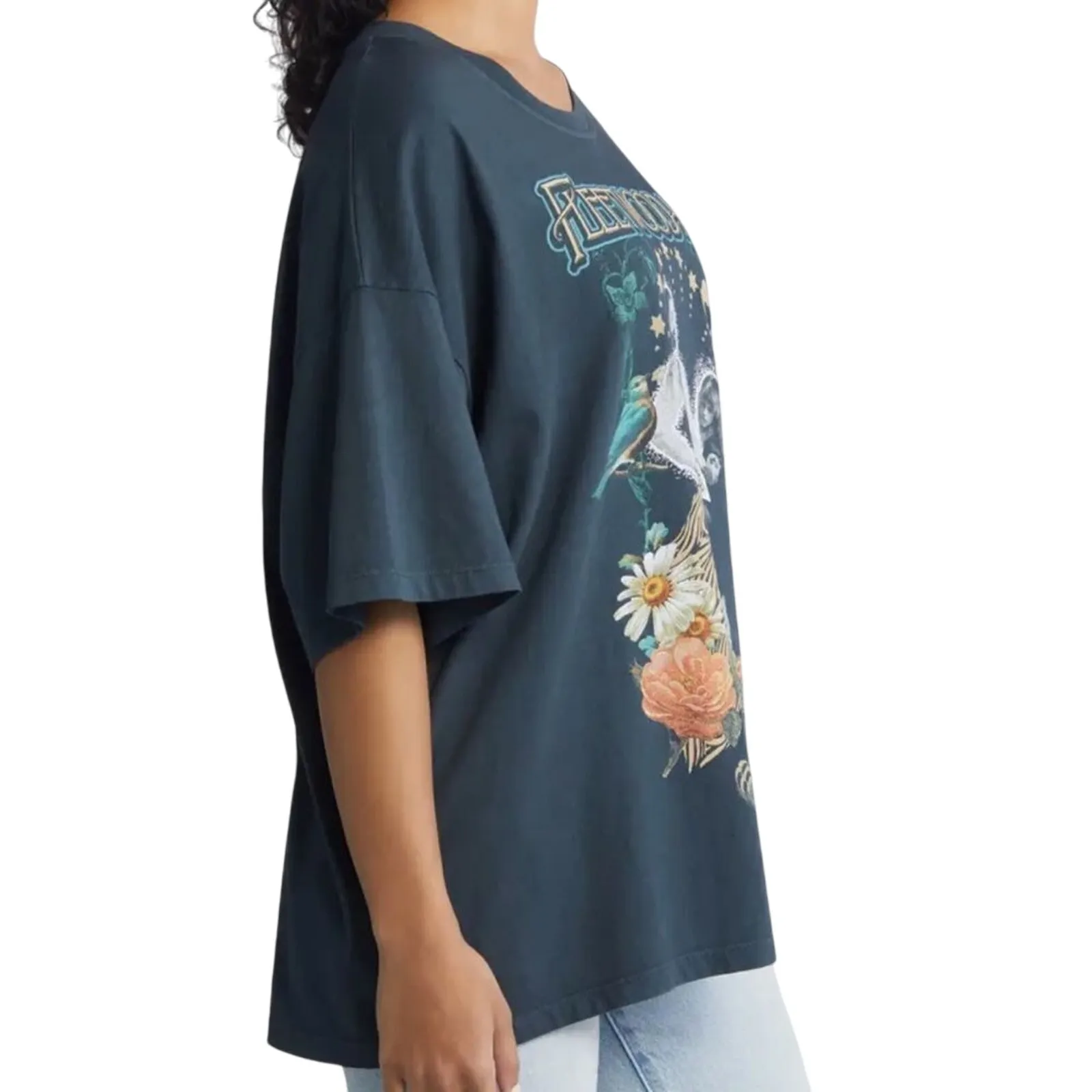 DAYDREAMER Fleetwood Mac Rumors Tee One Size P2P 26 - 27” New w/ Tag MSRP $128 - Image 8