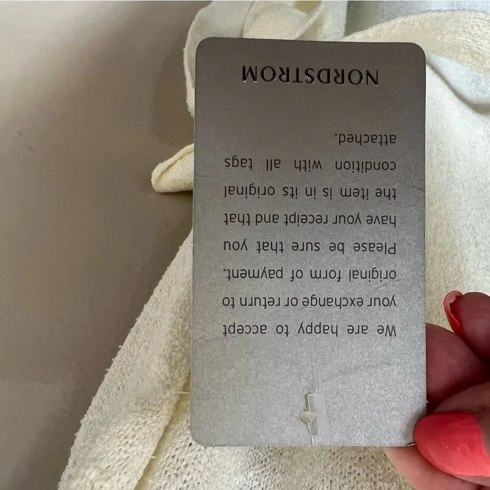 StitchDrop NWT Nantucket Sleeveless Knit Sweater Dress Optic White Size XL - Image 6