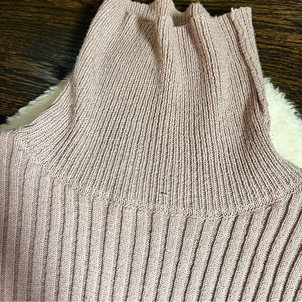 Shein Mauve Turtleneck Sweater Dress - Image 6