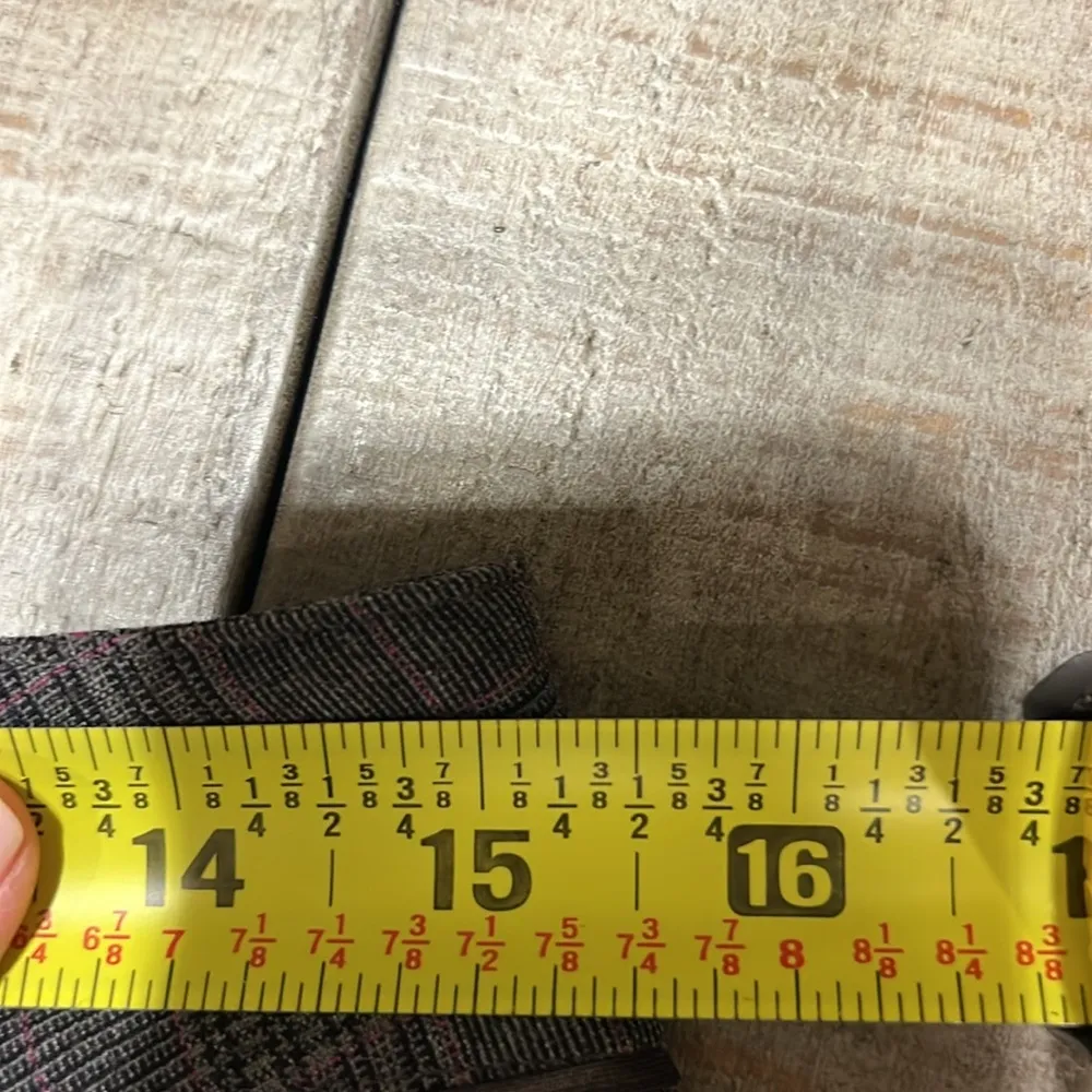 TAIL 6 Skort Plaid Skirt Skorts Shorts Gray Pleated Zipped Pockets Tennis Golf - Image 10