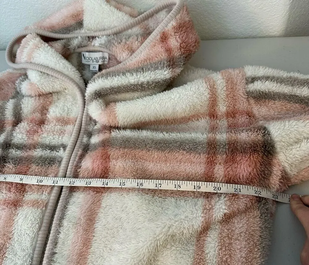 Koolaburra by Ugg Cozy Shaggy Plush Cardigan XS - Image 9