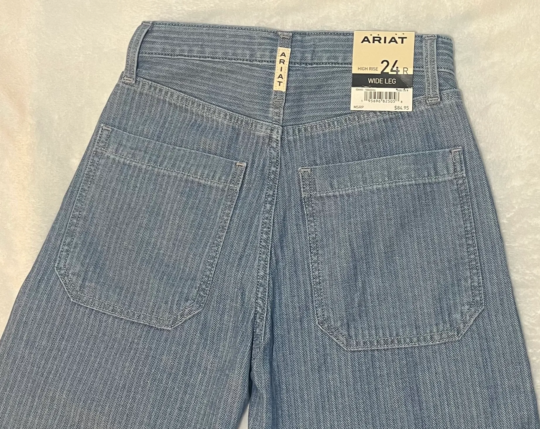 Women’s  High Rise Wide Leg Jeans - Image 2