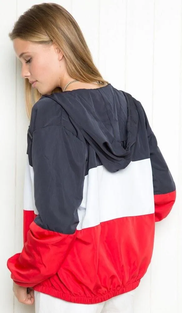 Brandy Melville Stripped Jacket - Image 4