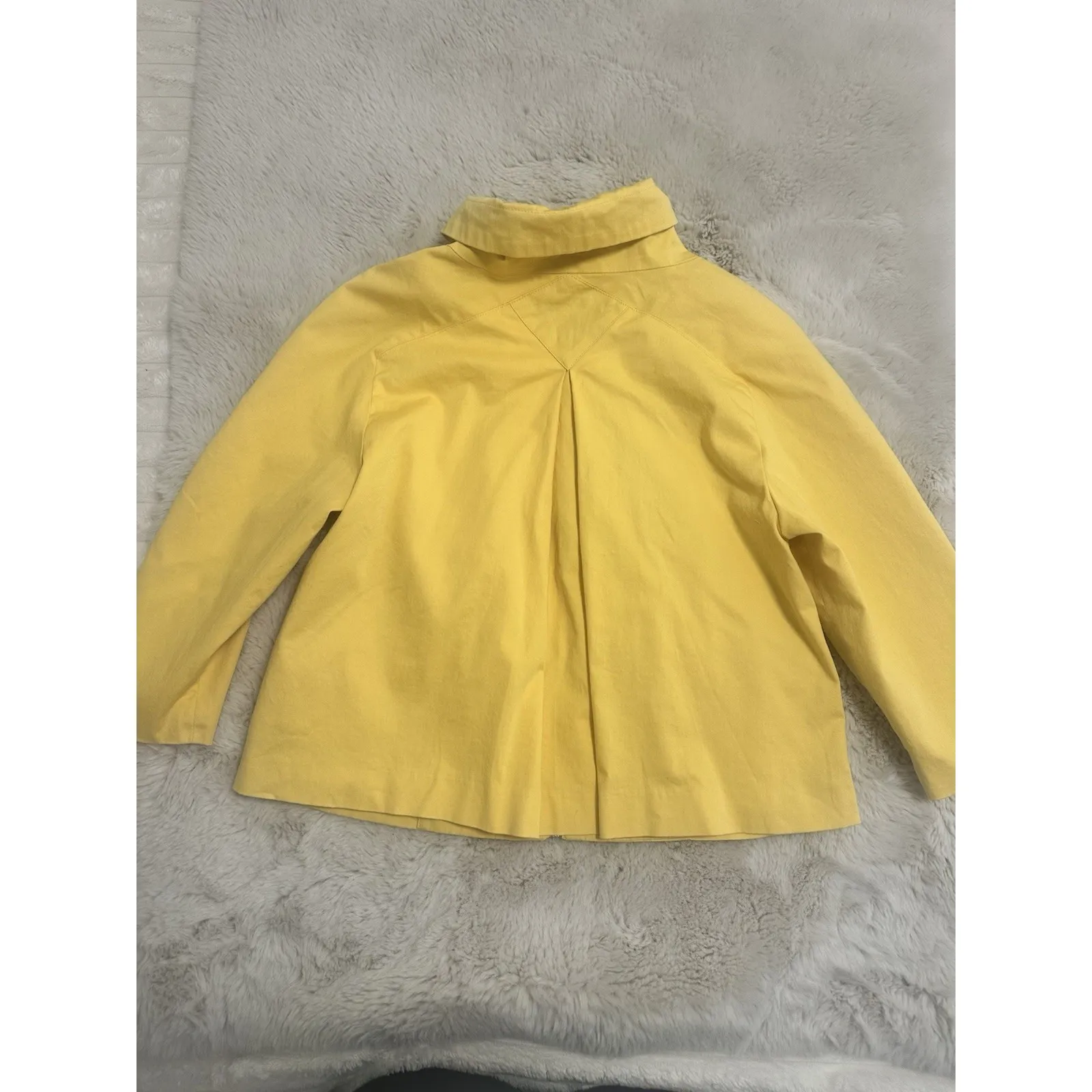 Neiman Marcus  Women Jacket Yellow Size M - Image 2