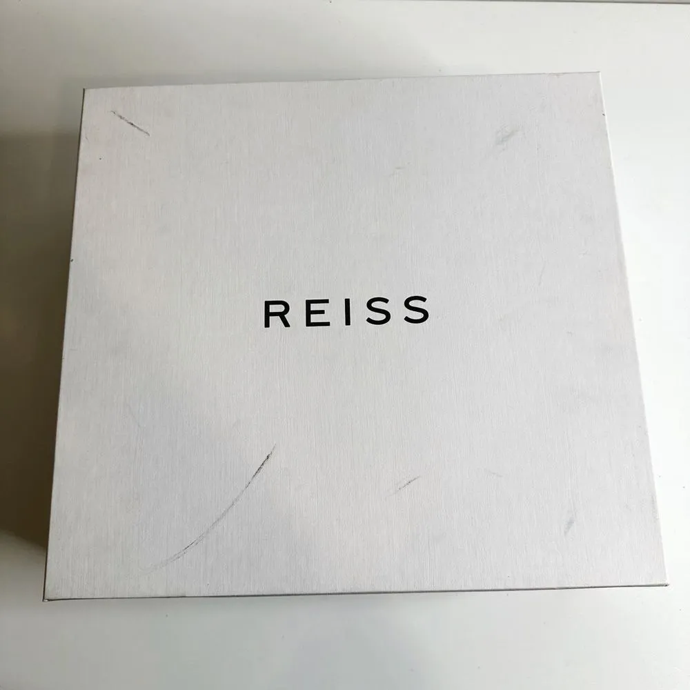 Reiss  Thea Suede Chelsea Boots Chunky Lug Sole Pull On Caramel Brown Women's 37 - Image 9