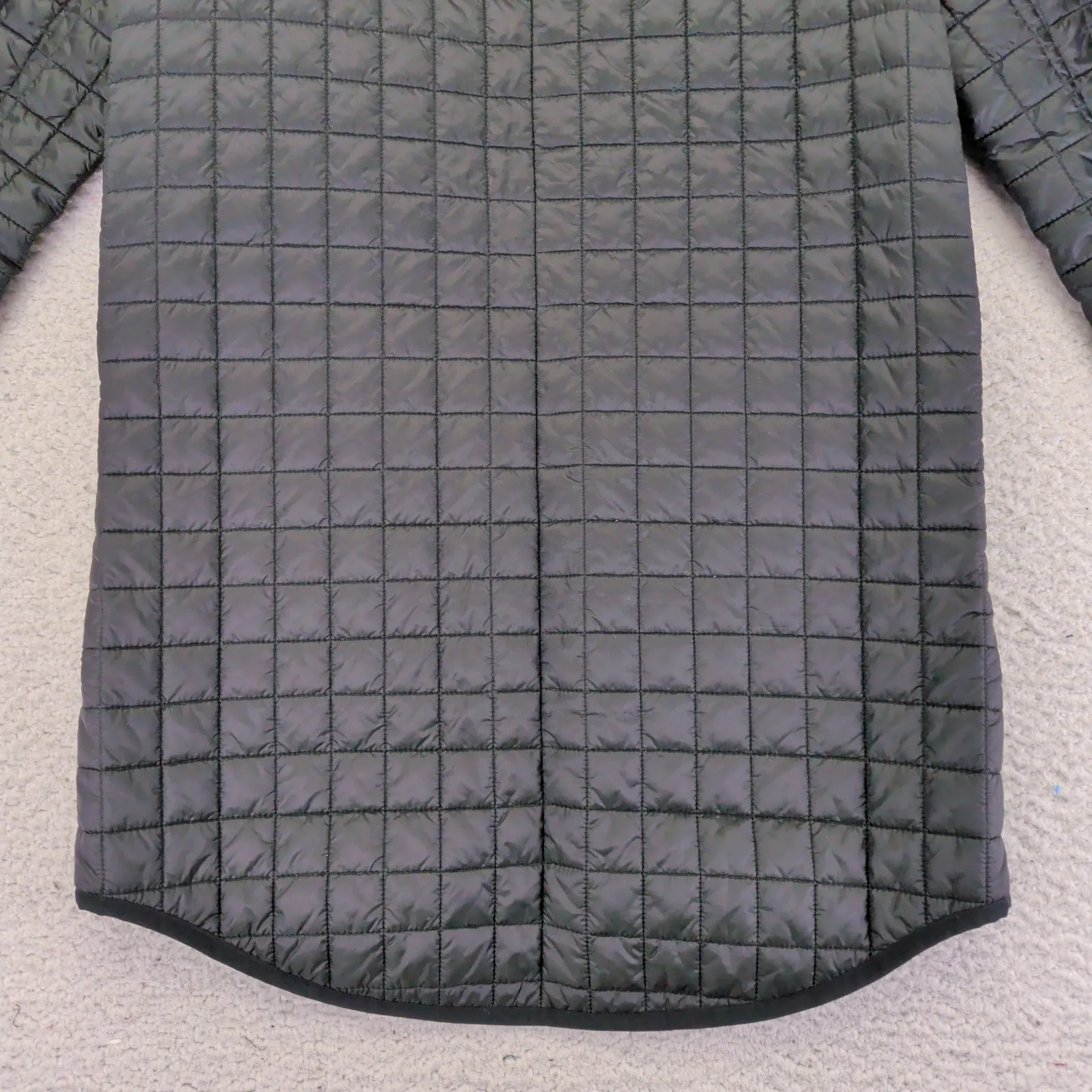 Athleta Grandview Primaloft Shell Quilted Puffer Lightweight Long Jacket XS Blac - Image 10