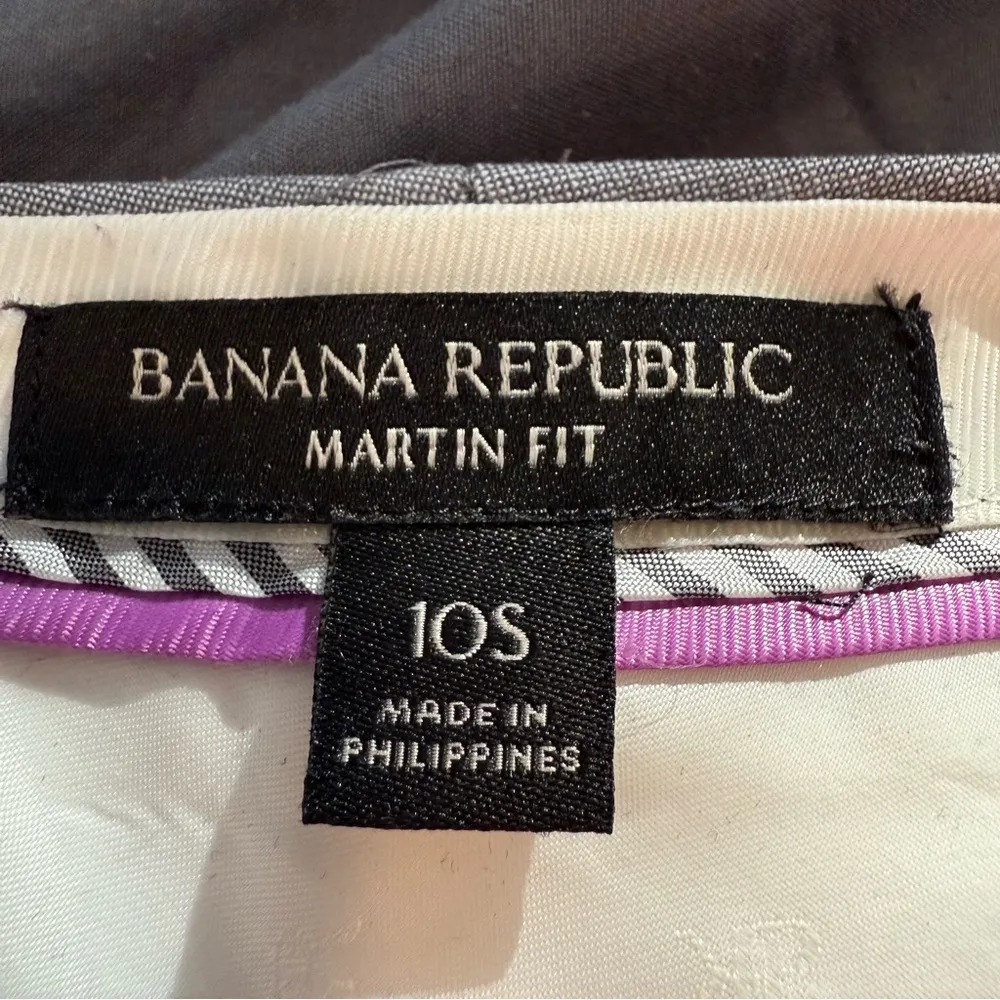 Martin Fit Wool Blend Gray Dress pants Short Length Size 10 - Image 3