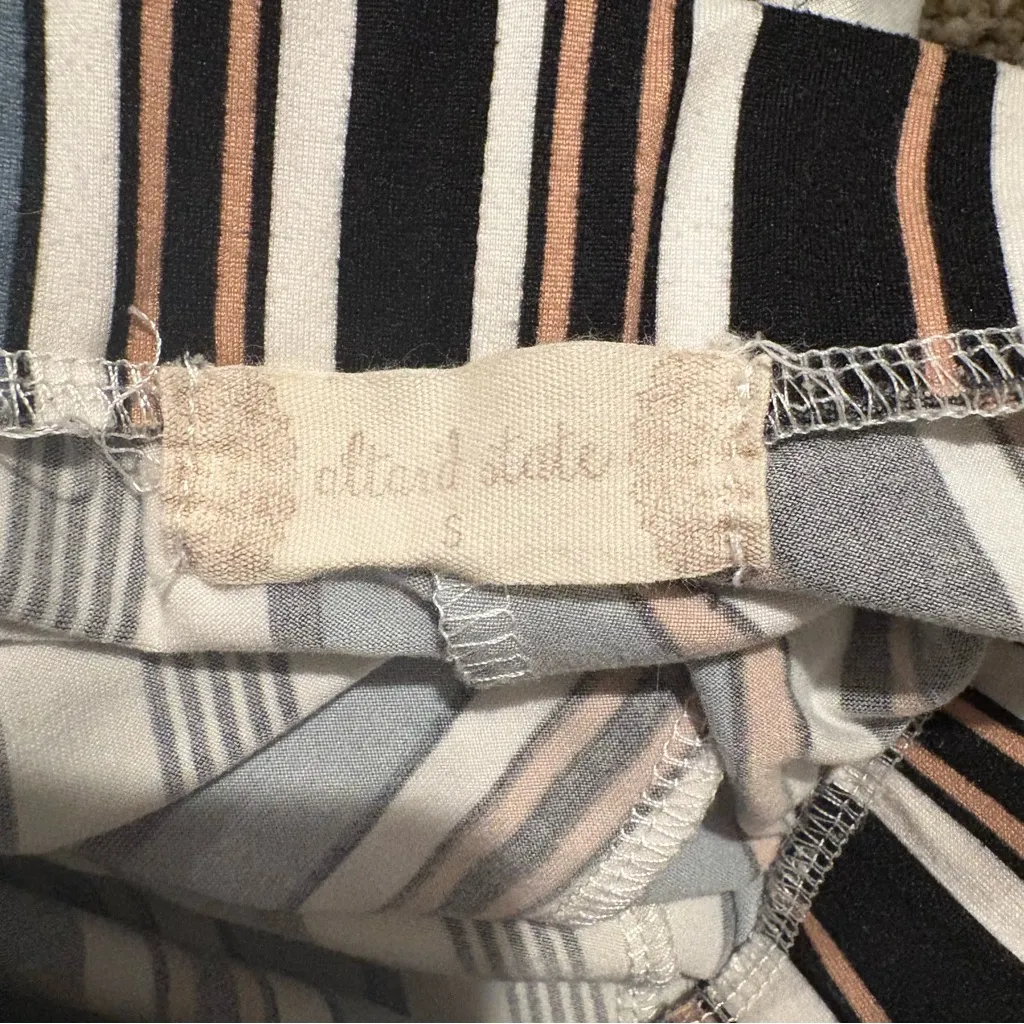 Altar’d State Striped Flare Pants | Size: Small - Image 4