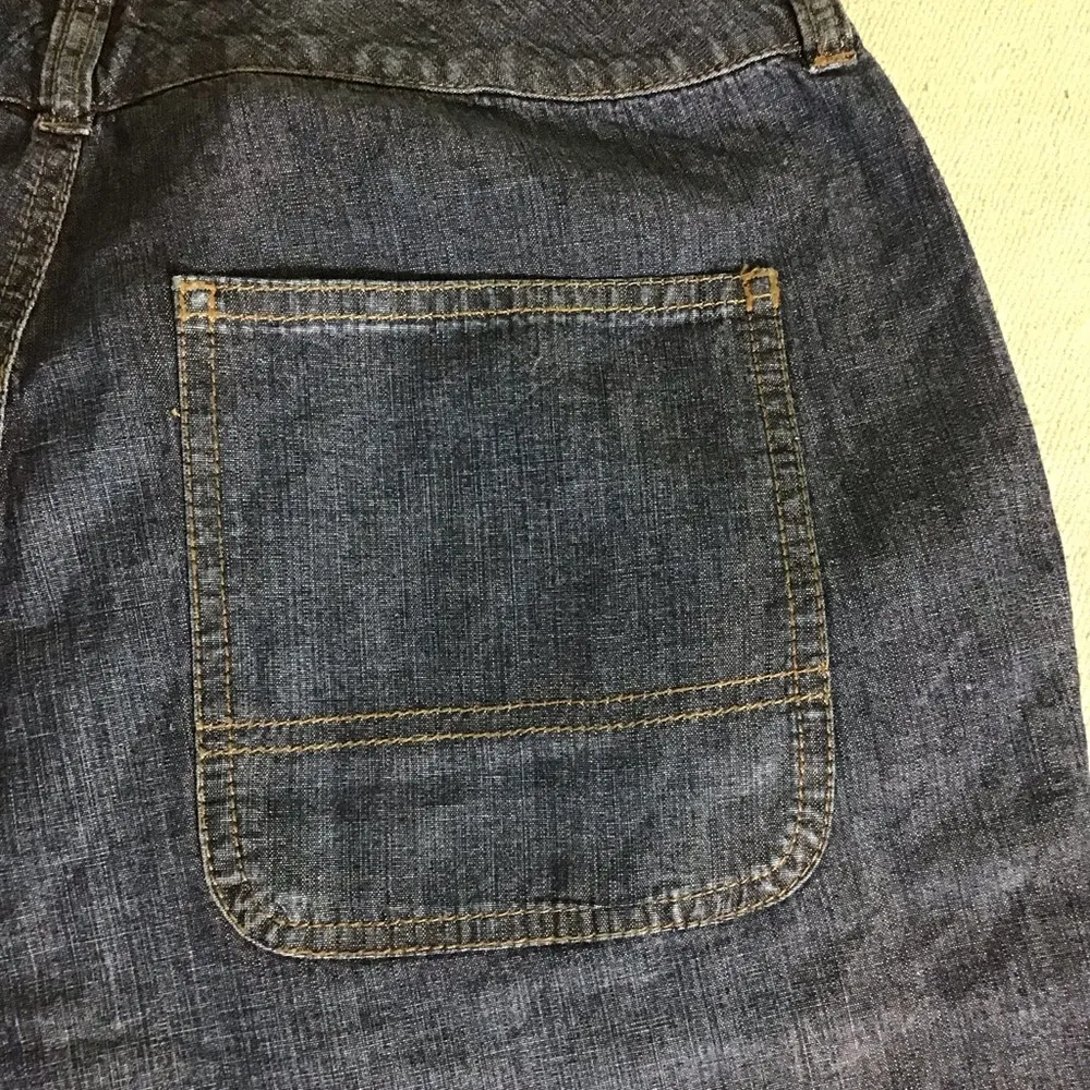 Ralph Lauren Dark Blue Lightweight wide leg sailor front pocket size 8 EUC - Image 8