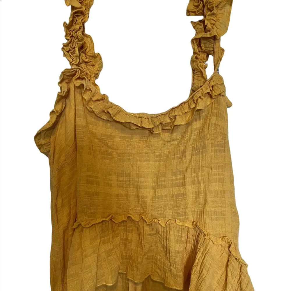 Here comes the sun yellow high low tank size medium - Image 3