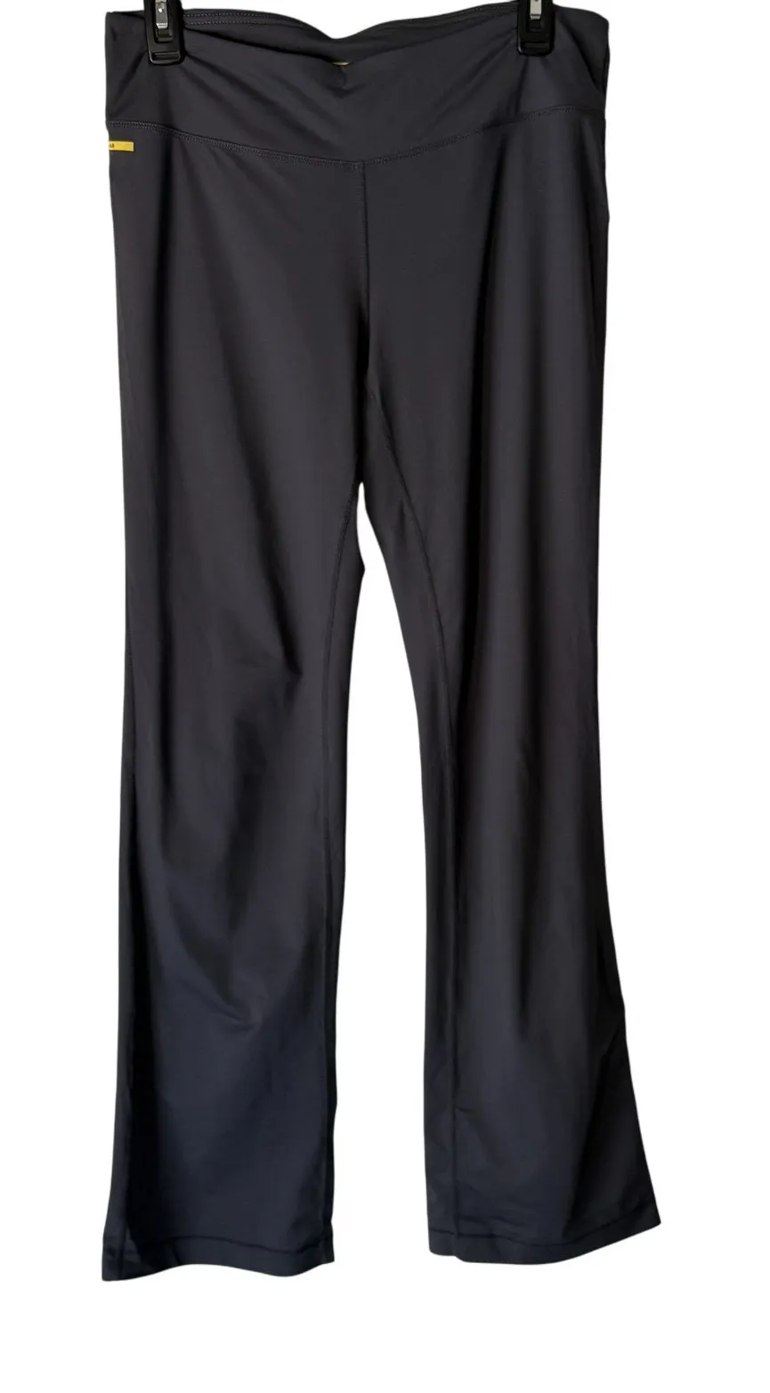 Lole Pants Womens Medium Black Flare Yoga Activewear Stretch Nylon Elastane Gym - Image 1