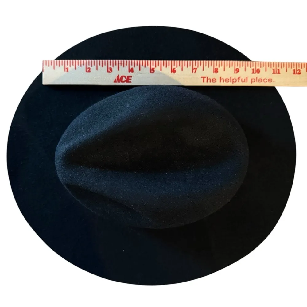 Lack of Color Noir rancher wool fedora wide brim hat classic stylish western - Image 8