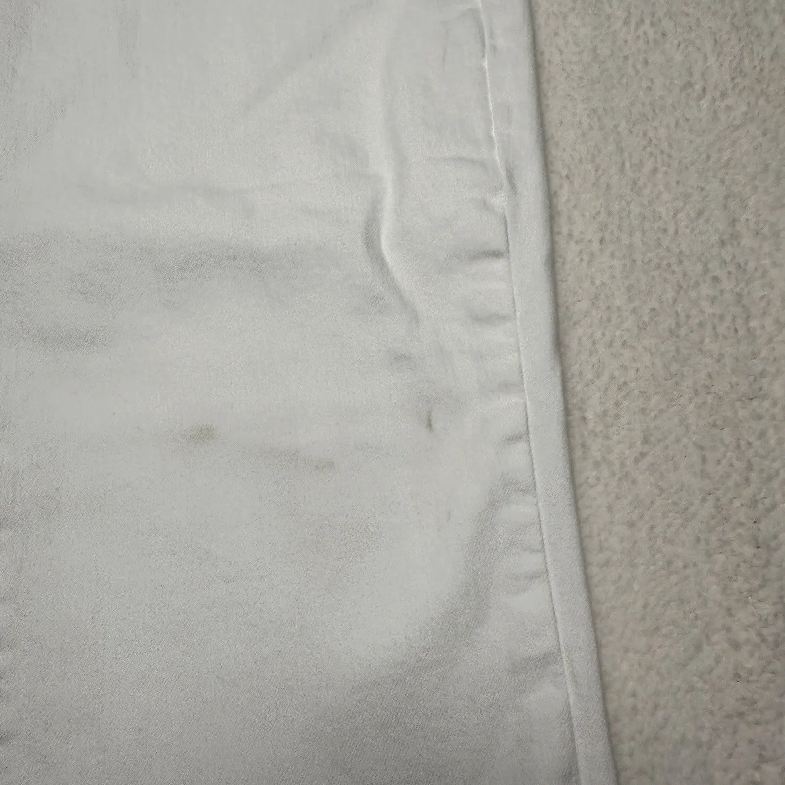 Mother Jeans The Insider Crop Step Fray Fairest Of Them All White Denim Size 34 - Image 3