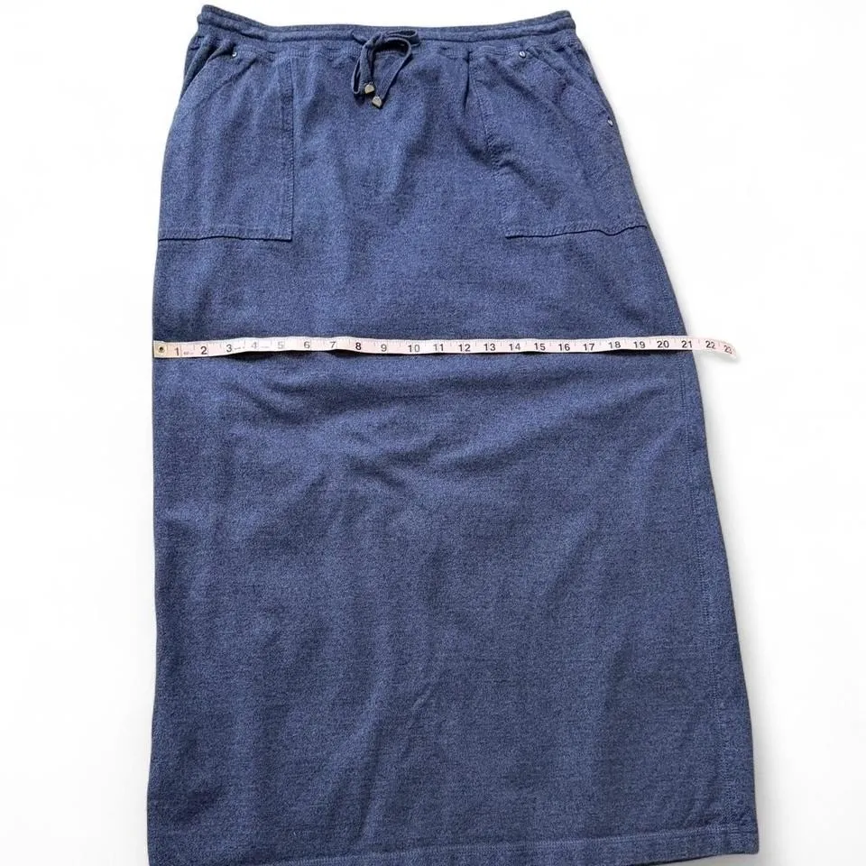 Vintage Navy Blue Liz Claiborne Casual Skirt - Image 6