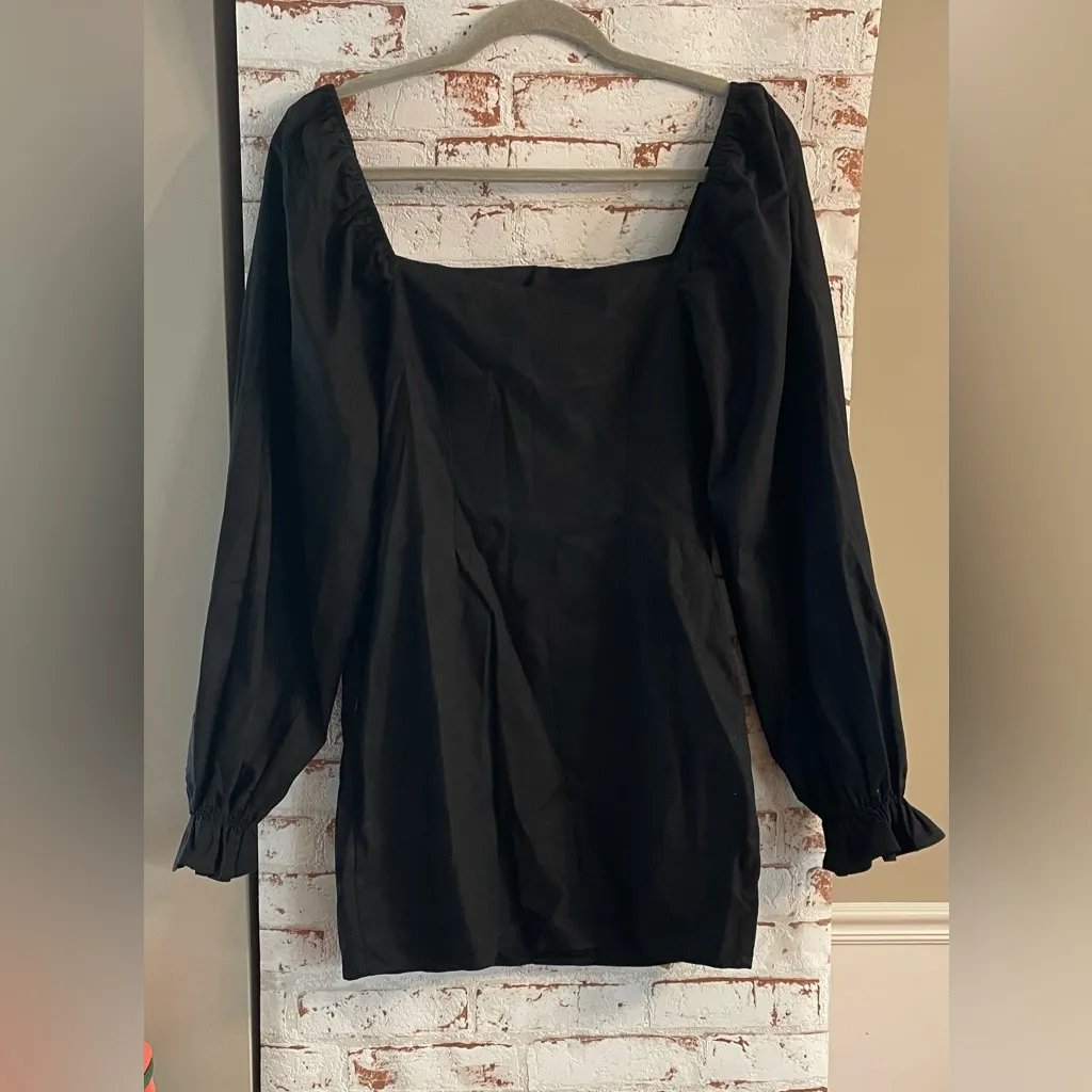 NWT Kittenish Black Button-Down Minidress - Image 3