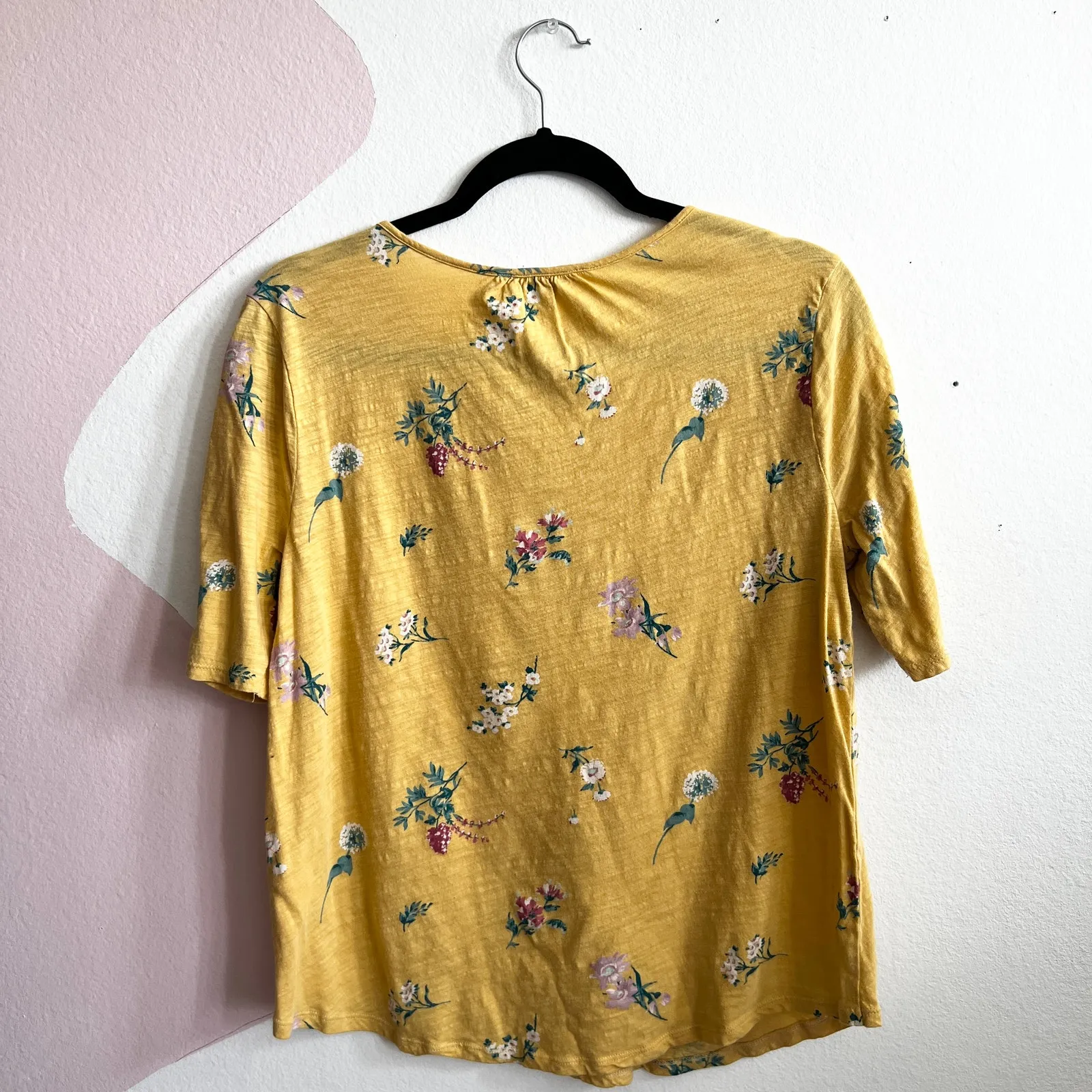 Lucky Brand Womens‎ Floral Top Size Medium Boho Indie Festival Hippie - Image 2