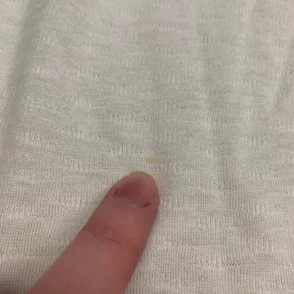 maurices Crochet Trim Blouse Womens Size XL White Long Sleeve Top Boho Casual‎ - Image 4