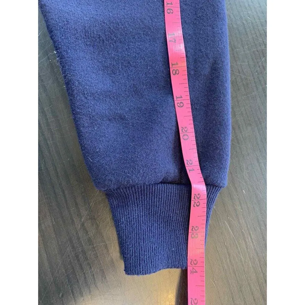 Vtg Sweatshirt Women Medium Fall Autumn Leaves Heart‎ Wreath Grandmacore Granny - Image 13