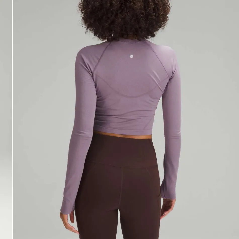 Lululemon Swiftly Tech Cropped Long-Sleeve Shirt 2.0 - Image 2