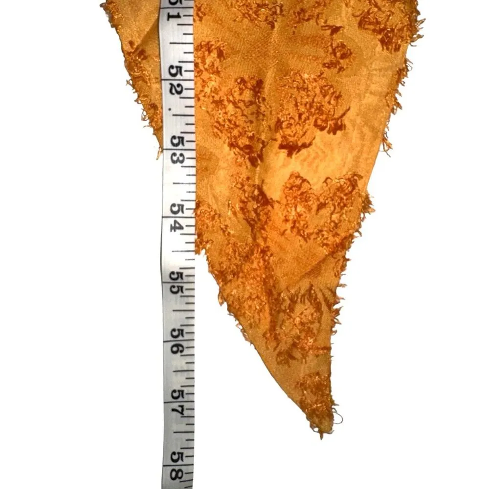 NWT Atoir Guiding Light Drape Accent Orange Textured Dress US4 Size 4 - Image 9