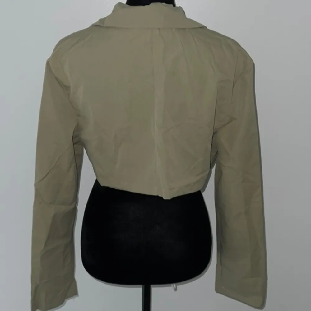 Cropped Blazer Green Size L - Image 5