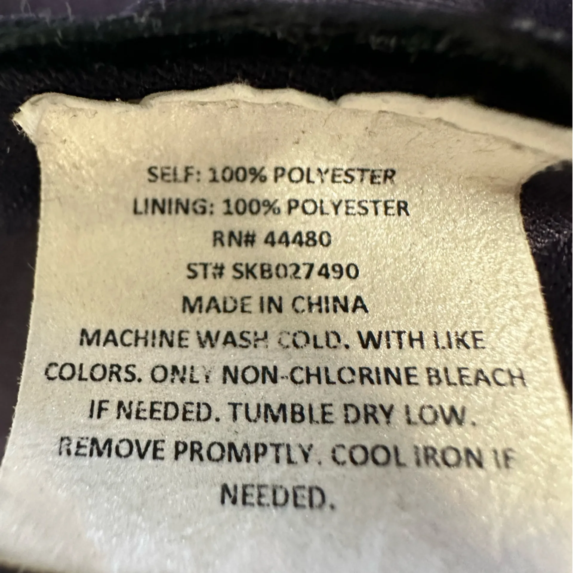 Kelly Renee Blue & Black Snake Skin Print Wrap Skirt‎ Size L Size L - Image 6