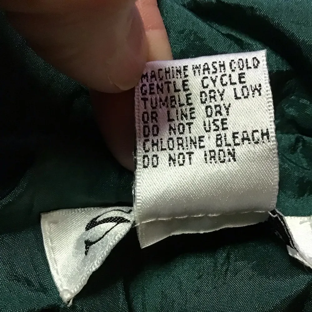 Vintage 90s forest green jacket - Image 3