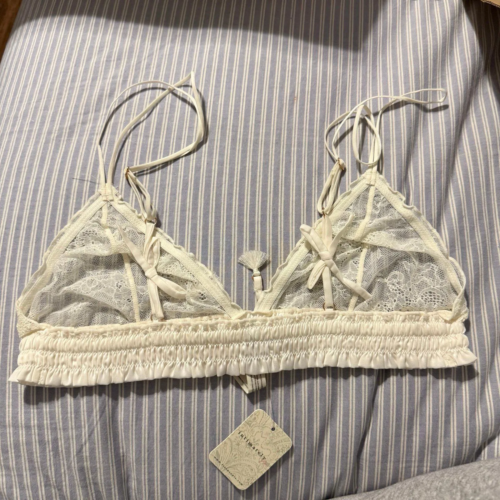 Free People Gia Triangle Bralette - Image 3