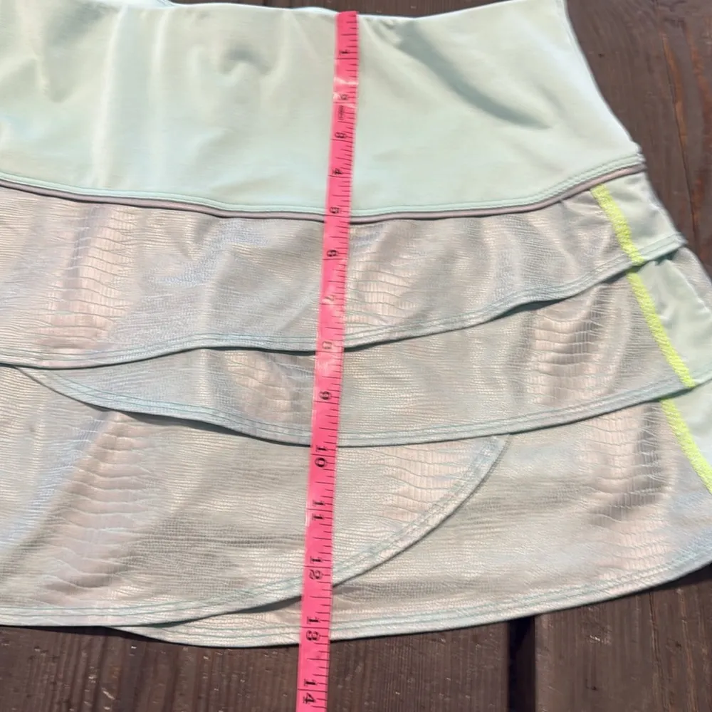 Lucky in love scalloped skort 12 Green - Image 2