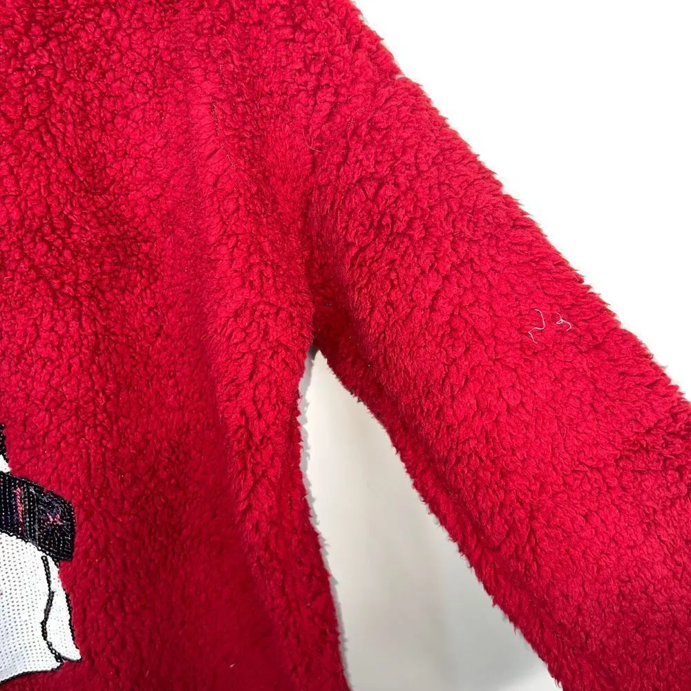 Time And Tru  Fuzzy Polar Bear Sweater - Image 4