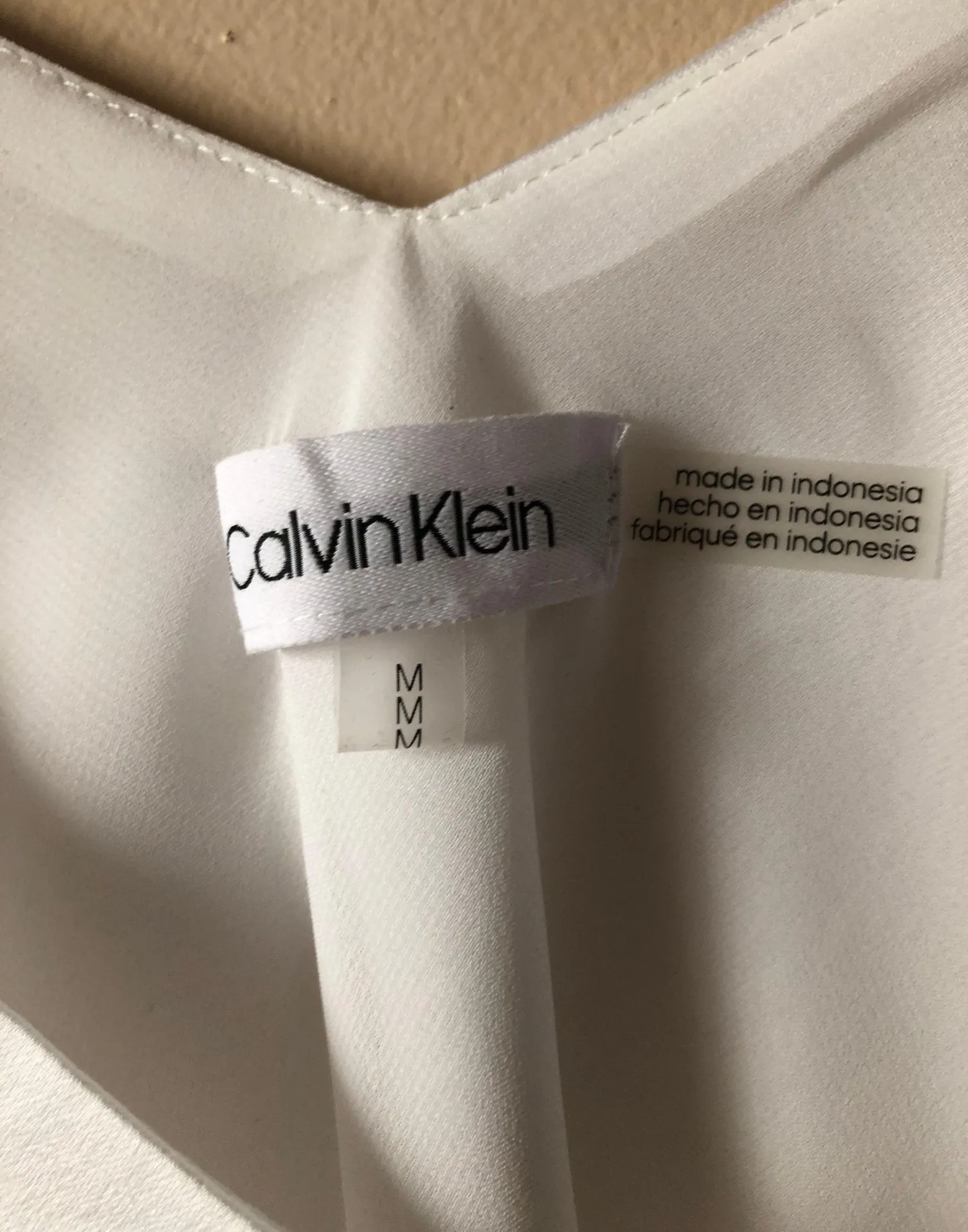 Calvin Klein Spaghetti Strap Blouse - Image 4
