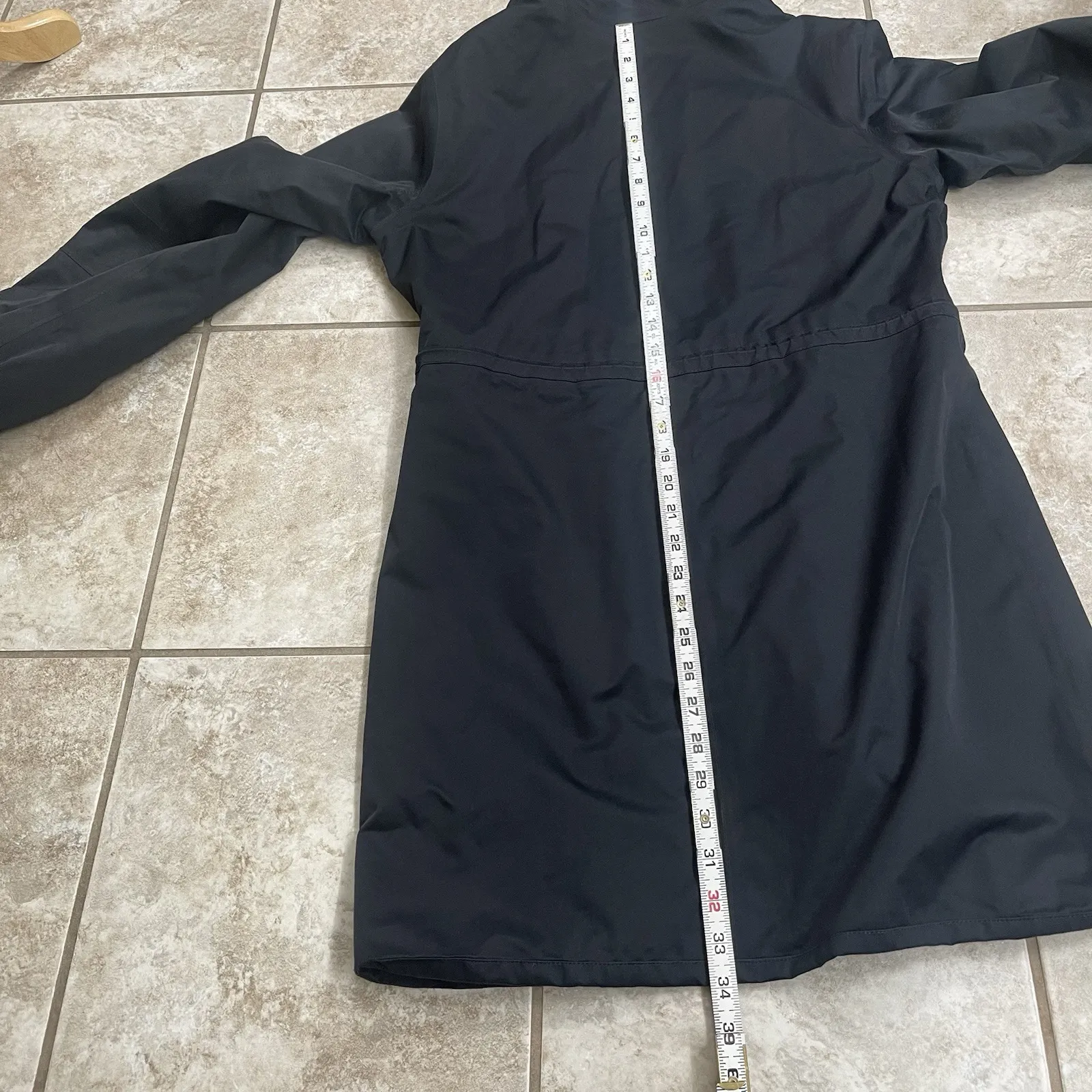 Nike ACG Womens Small Jacket Softshell Parka Black Winter Fall Long Pre Owned - Image 5