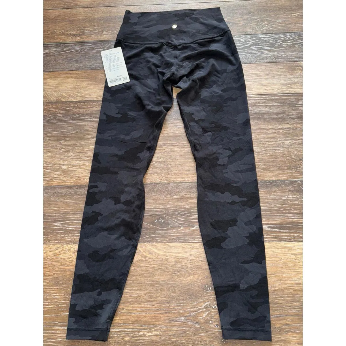 Lululemon Align High Rise 28” Heritage Camo Black Size 8 NWT - Image 2