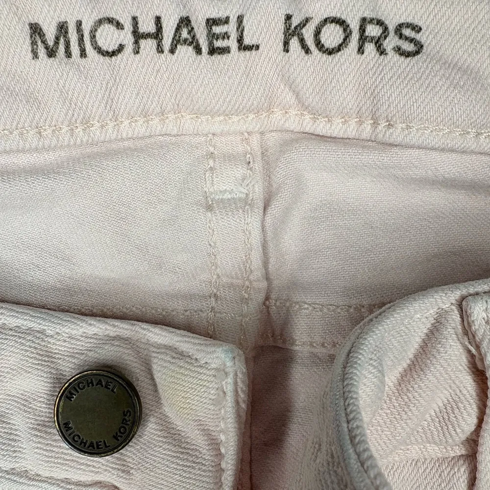 Michael Kors Women’s Light Pink Skinny Denim Pants Size 2 - Image 5