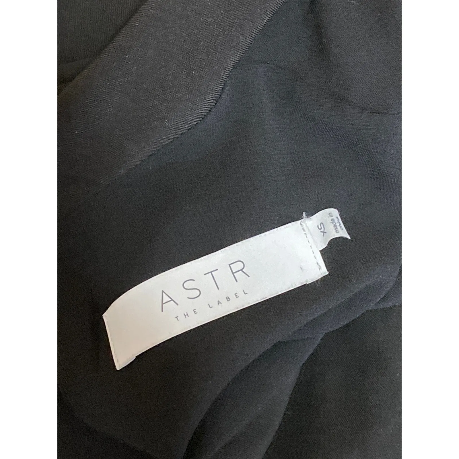 ASTR Women's Black Sleeveless High Neck Keyhole Bodysuit Blouse Tank Top Size XS - Image 3