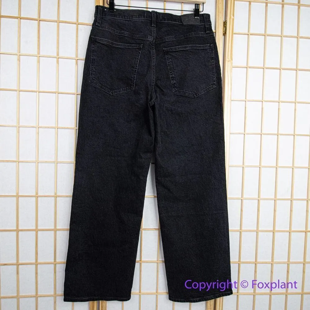 NEW Madewell The Perfect Vintage Wide-Leg Jean Belmere‎ Wash, 30 - Image 8