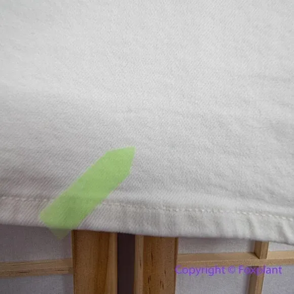 NEW Madewell The Perfect Vintage Wide-Leg Crop Jean‎ Tile White, 27 - Image 7