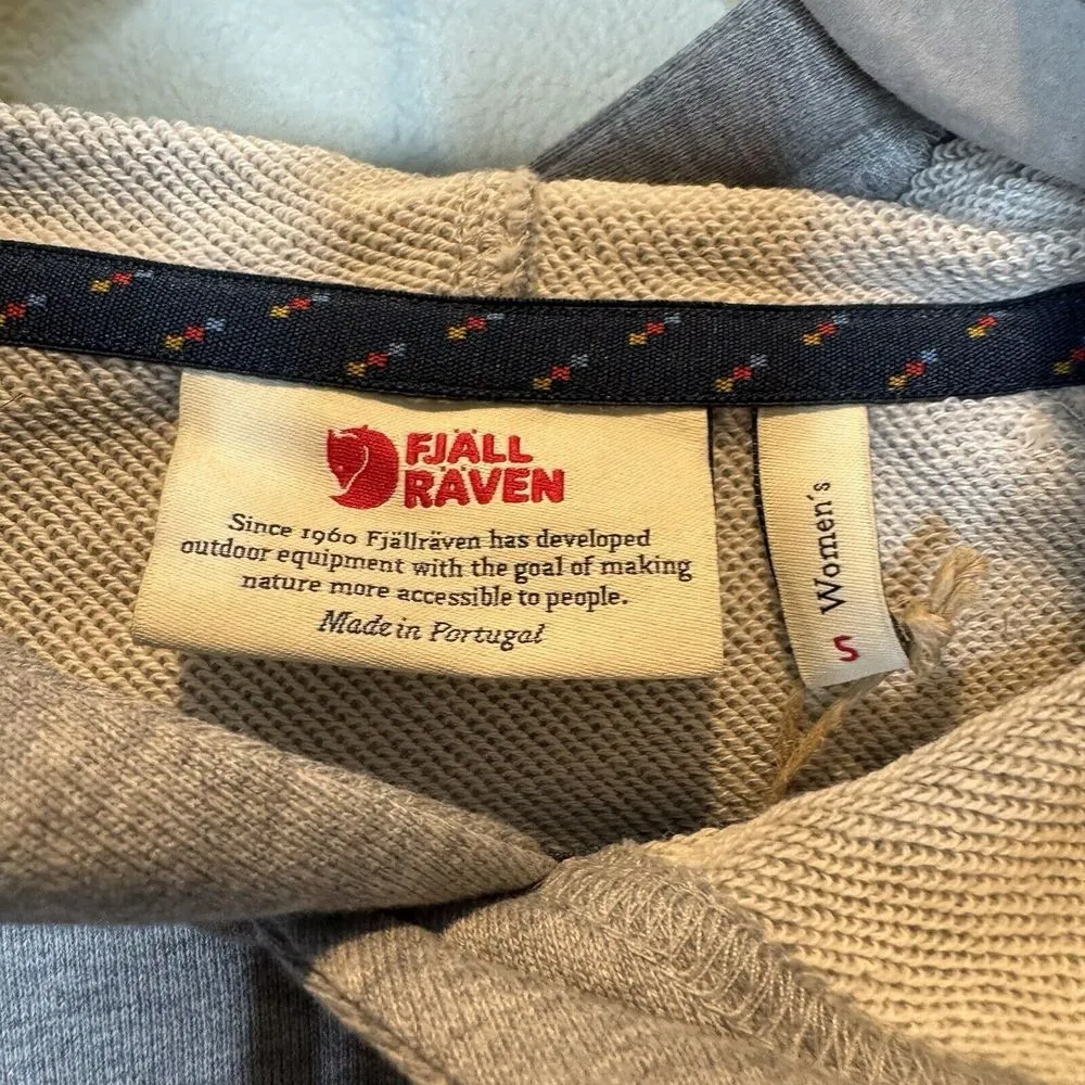 FjallRaven Women Vardag Hoody (S) Grey Melange 86987 - Image 4