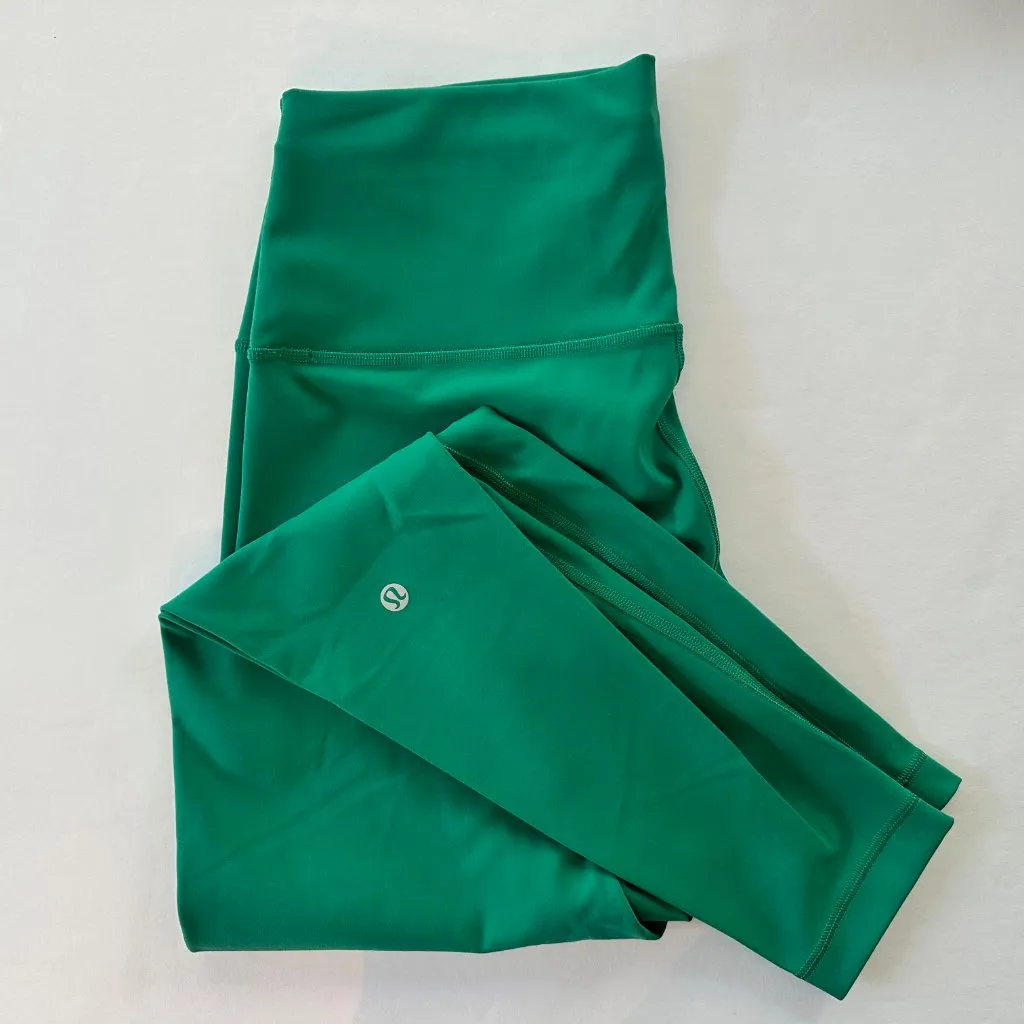 Lululemon Wunder Train High-Rise Tight 28" Cascadia Green Size 10 $98 Gym Yoga - Image 4