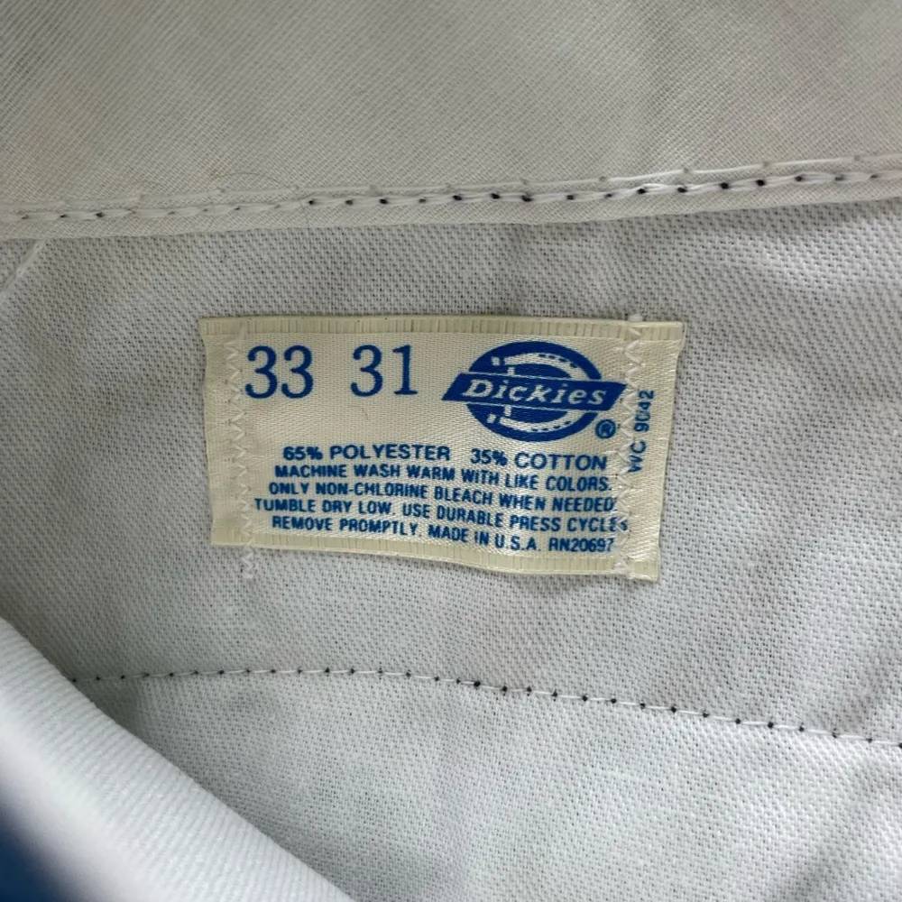 Vintage Dickies Navy Blue Deadstock Workwear Pants Men’s Sz 33 x 31 - Image 7