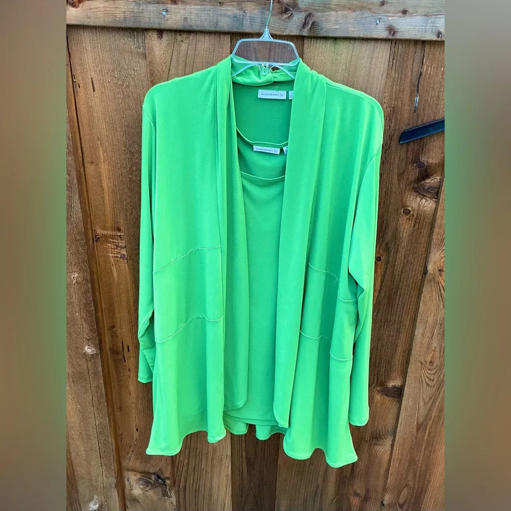 Susan Graver two piece set💚💚 - Image 5