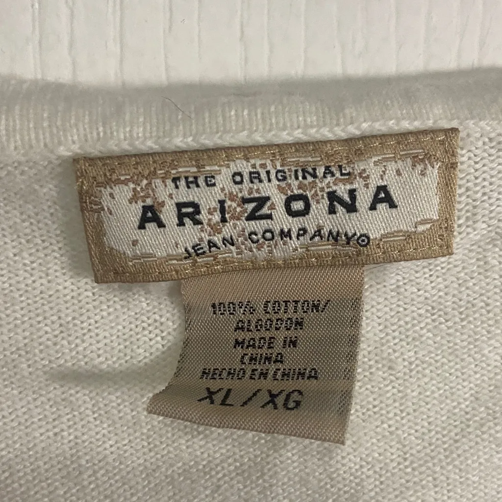 Arizona Jean Company Cream Sweater - Image 2