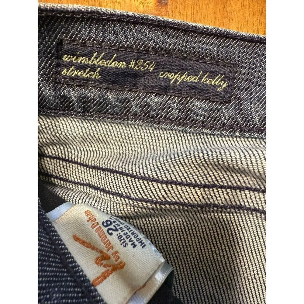 CITIZENS OF HUMANITY WIMBLEDON 254 STRETCH CROPPED KELLY-W26 - Image 5