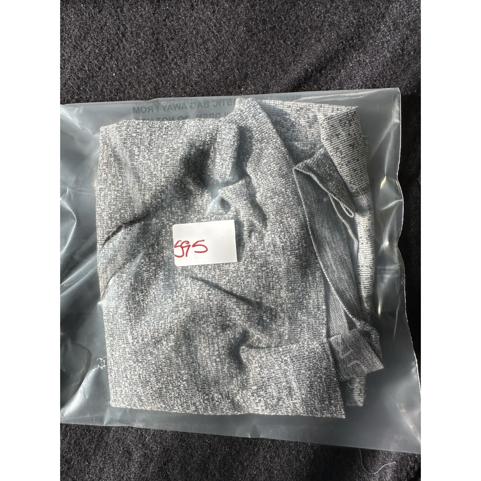 Lululemon Run Swiftly Sweat Life I Run For Cheese Tank Top Gray Women's‎ 4 - Image 6