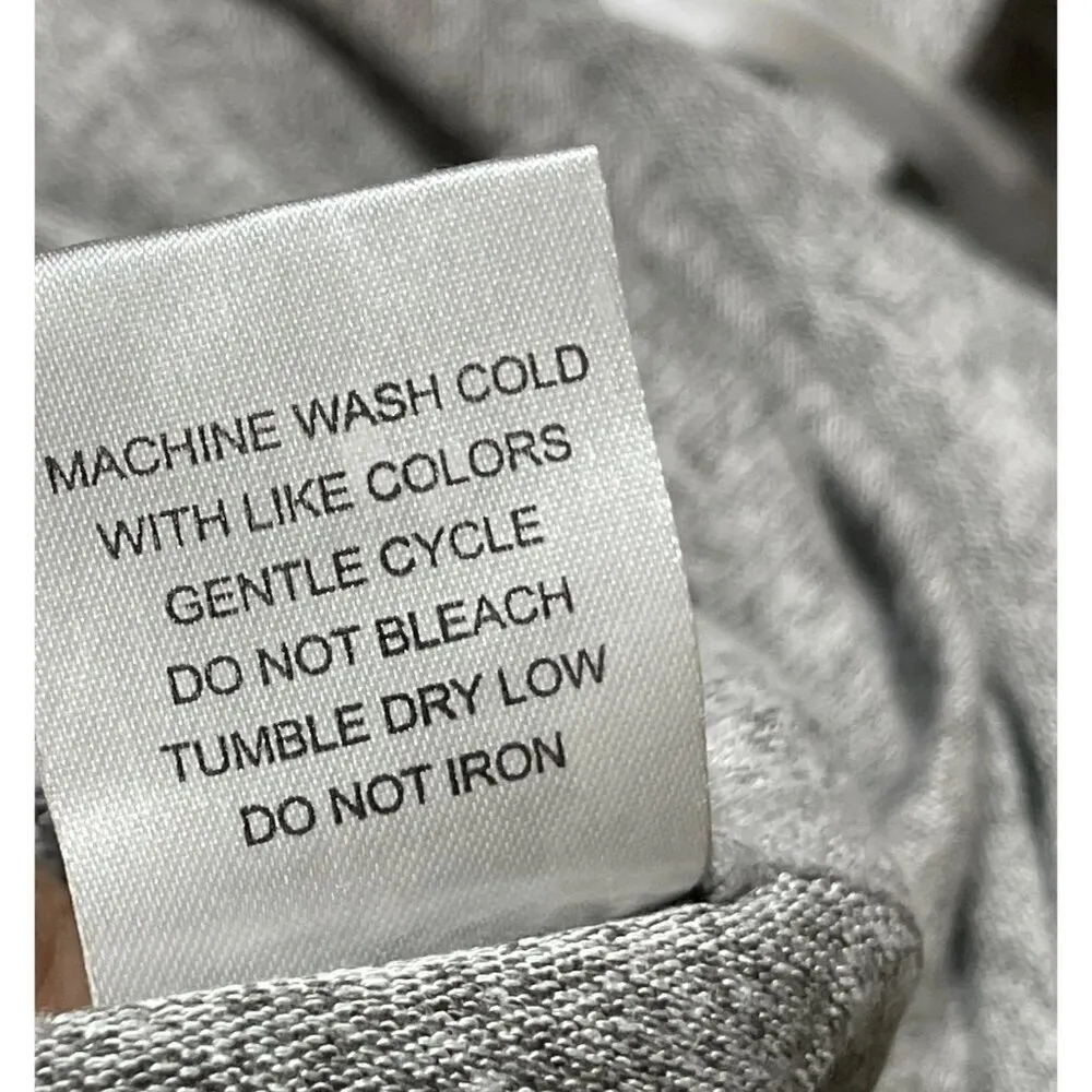 Natori Women's Robe Lounge Cardigan Belted Heather Grey Size S Small Gray - Image 8